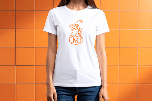 Pumpkin Meow Font PNG with transparent background - Preview 2