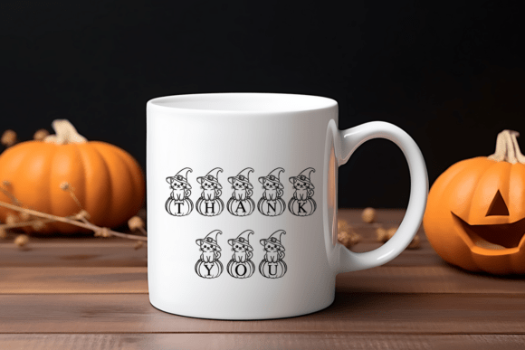 Pumpkin Meow Font PNG with transparent background - Preview 4
