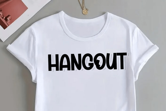 Rainbow Amazing Font PNG with transparent background - Preview 1
