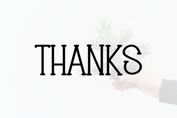 Retro Newyear Font PNG with transparent background - Preview 4