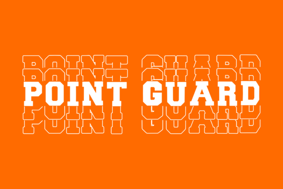 Scholar Stacked Font PNG with transparent background - Preview 2