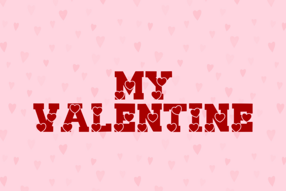 Scholar Valentine Font PNG with transparent background - Preview 1