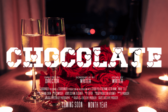 Scholar Valentine Font PNG with transparent background - Preview 6