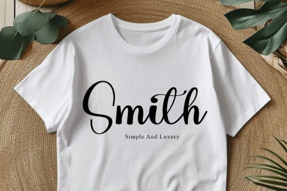 Simple Thread Font PNG with transparent background - Preview 2