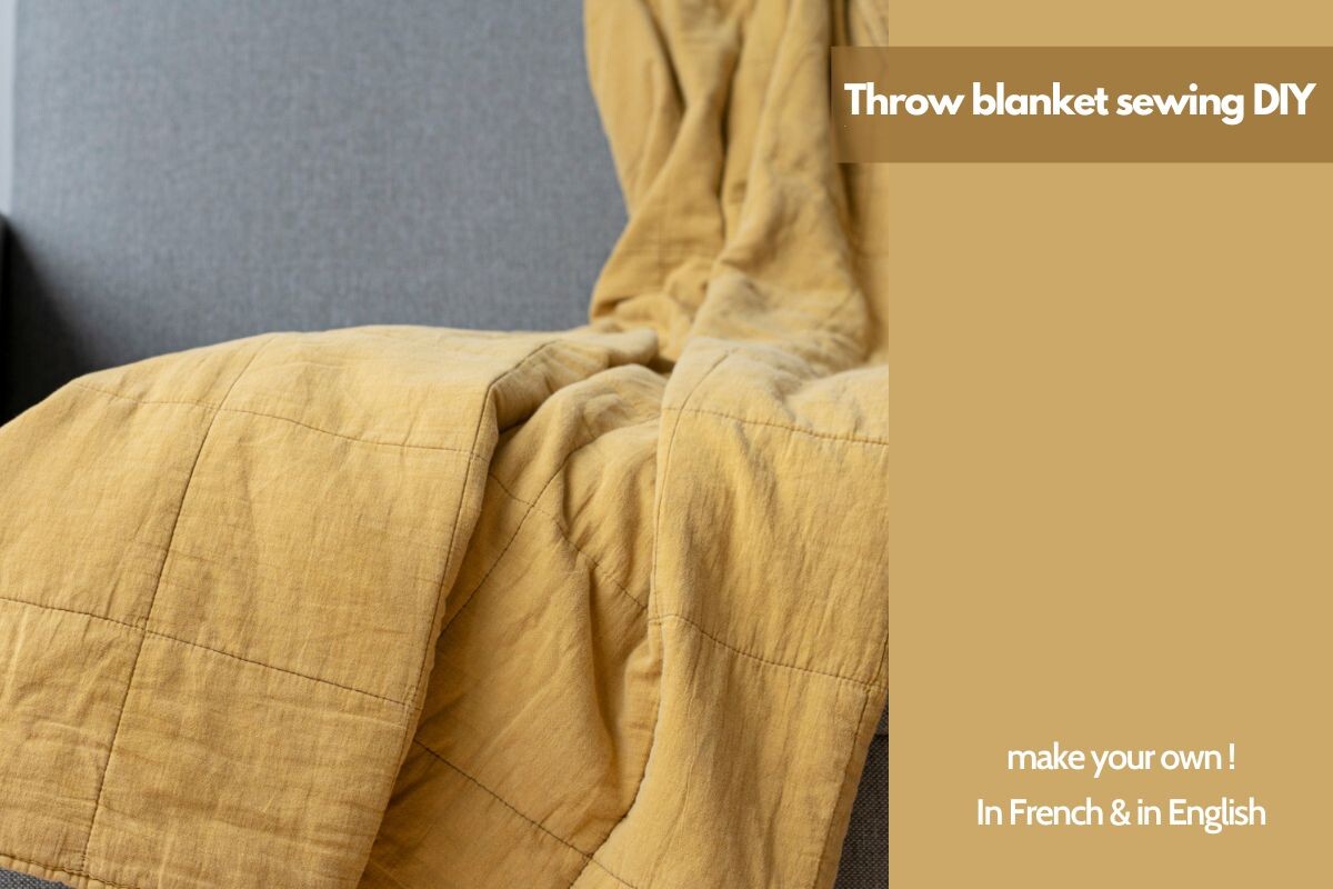 Thrown Blanket Sewing DIY