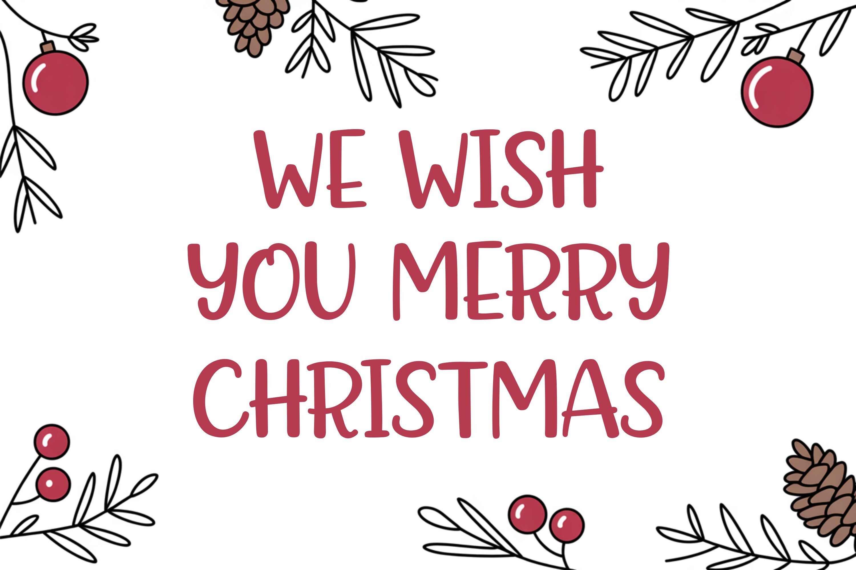 Warm Christmas Font - photo 3