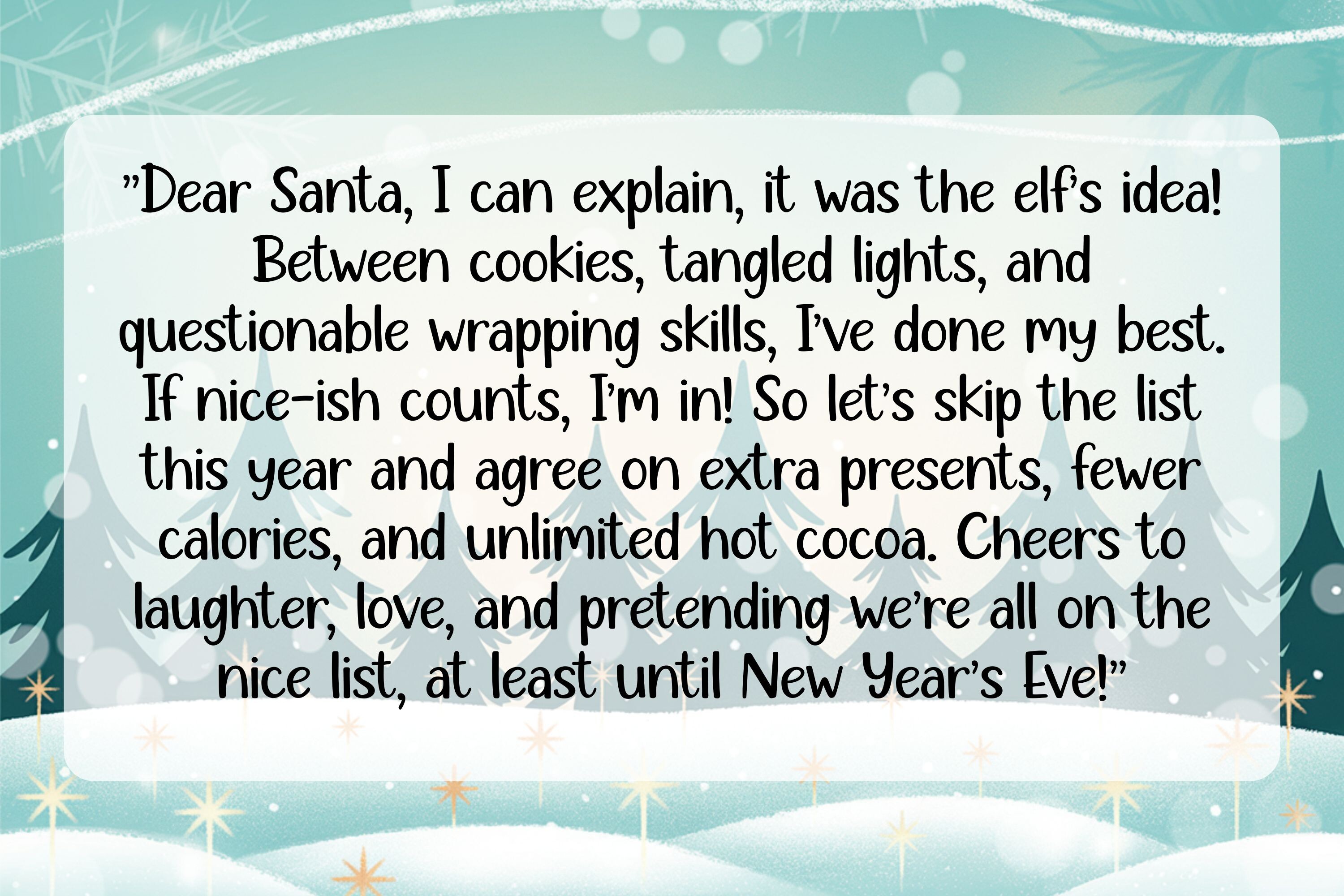 Warm Christmas Font - photo 9