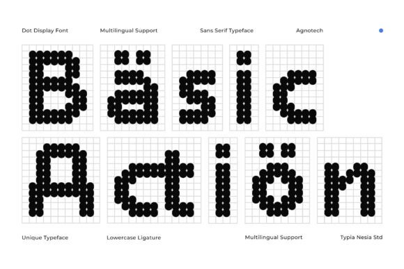 Agnotech Font - Preview 3