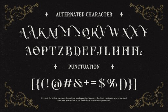 Ark Raised Font - Preview 2