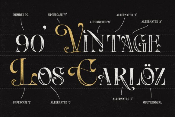 Ark Raised Font - Preview 3