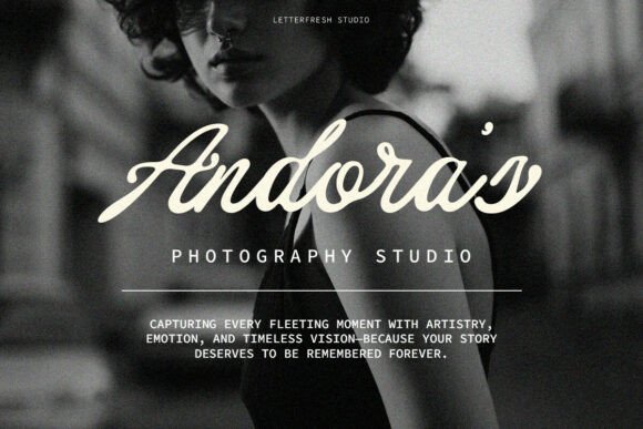 Black Editorial Font - Preview 5