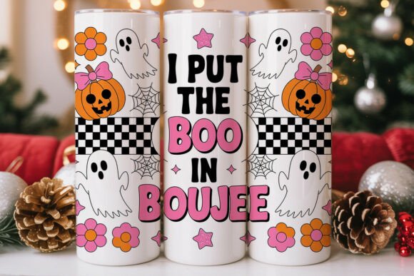 Boojee Halloween 20oz Tumbler Wrap