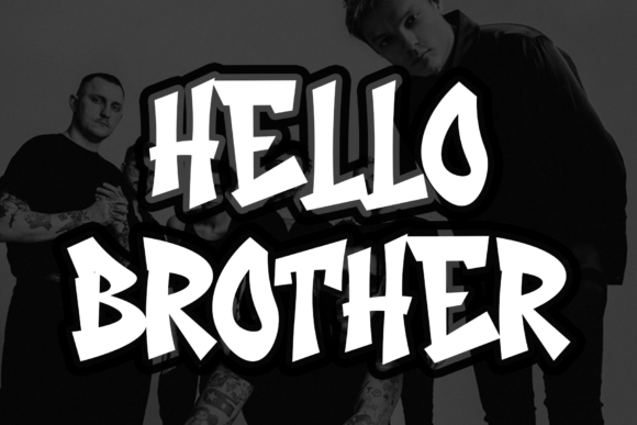 Boyband Font - Preview 3