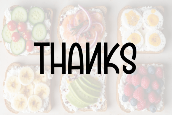 Breakfast Font - Preview 4