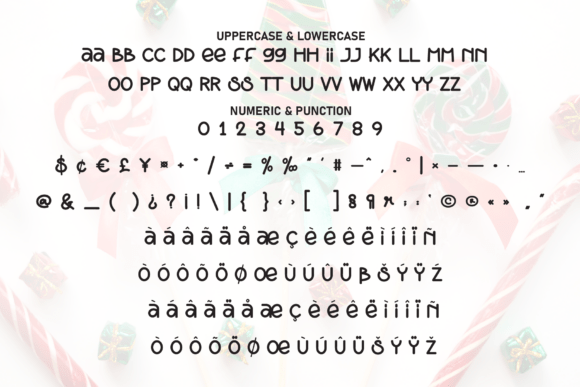 Candy Christmas Font - Preview 6