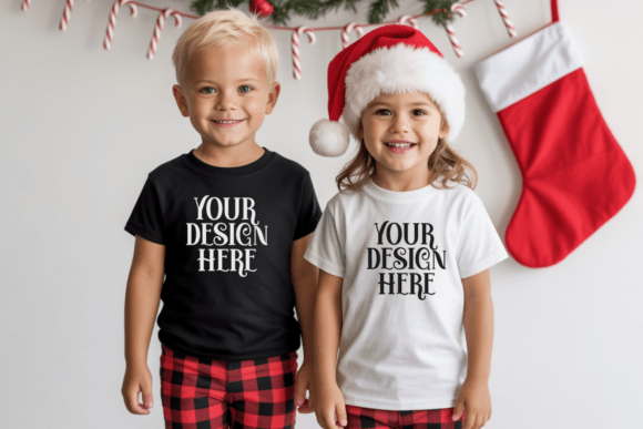 Christmas Gildan 5000B Mockup