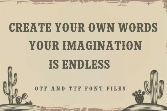Dusty Cactus Font font preview - 3