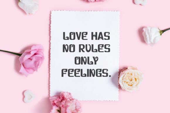 First Love Font - Preview 3