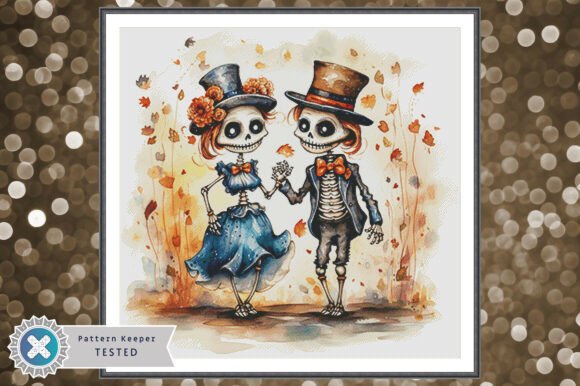Funny Halloween Cross Stitch Pattern PDF