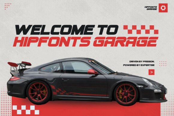 Horizon Drift Font PNG with transparent background - Preview 6