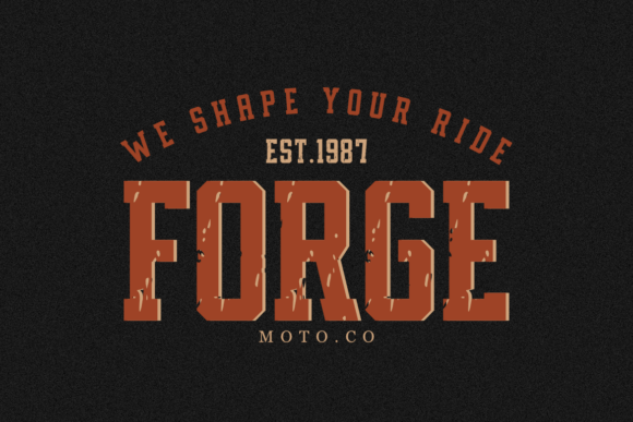 Husband Varsity Font PNG with transparent background - Preview 2