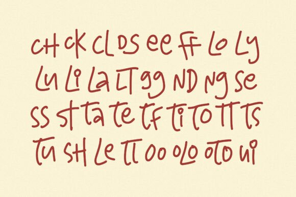 Kindly Crunch Font - Preview 6