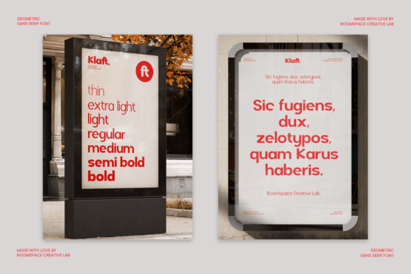 Klaft Font - Preview 5