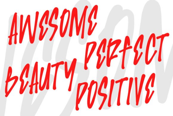 Klowin Beruar Font PNG with transparent background - Preview 2