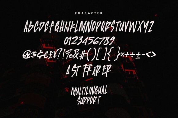 Klowin Beruar Font PNG with transparent background - Preview 6