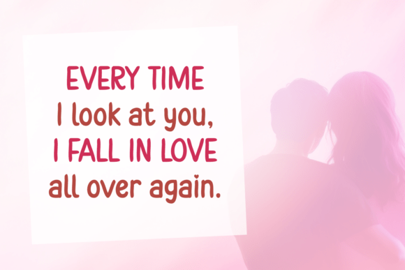 Loving Desire Font PNG with transparent background - Preview 1