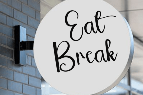 Lucky Day Font Font PNG with transparent background - Preview 1