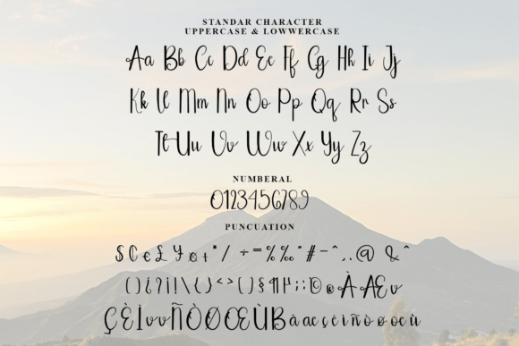 Lucky Day Font Font PNG with transparent background - Preview 5