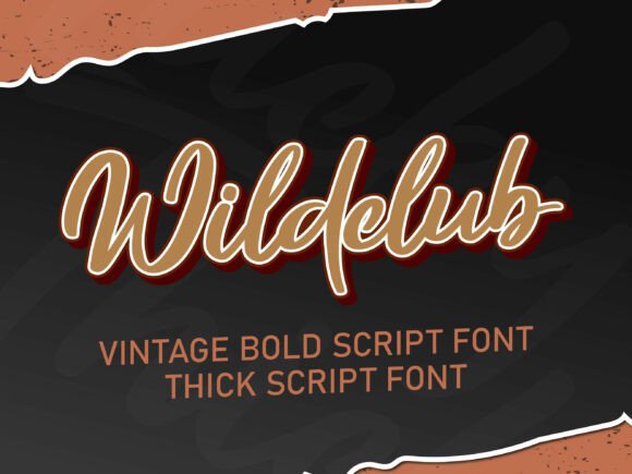 Lucky Thick Font PNG with transparent background - Preview 3