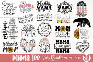 Mama SVG Bundle, Mom SVG Bundle Graphic by Styled Stock Mock · Creative ...