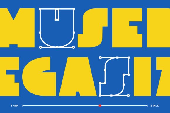 Mega Size Font PNG with transparent background - Preview 5