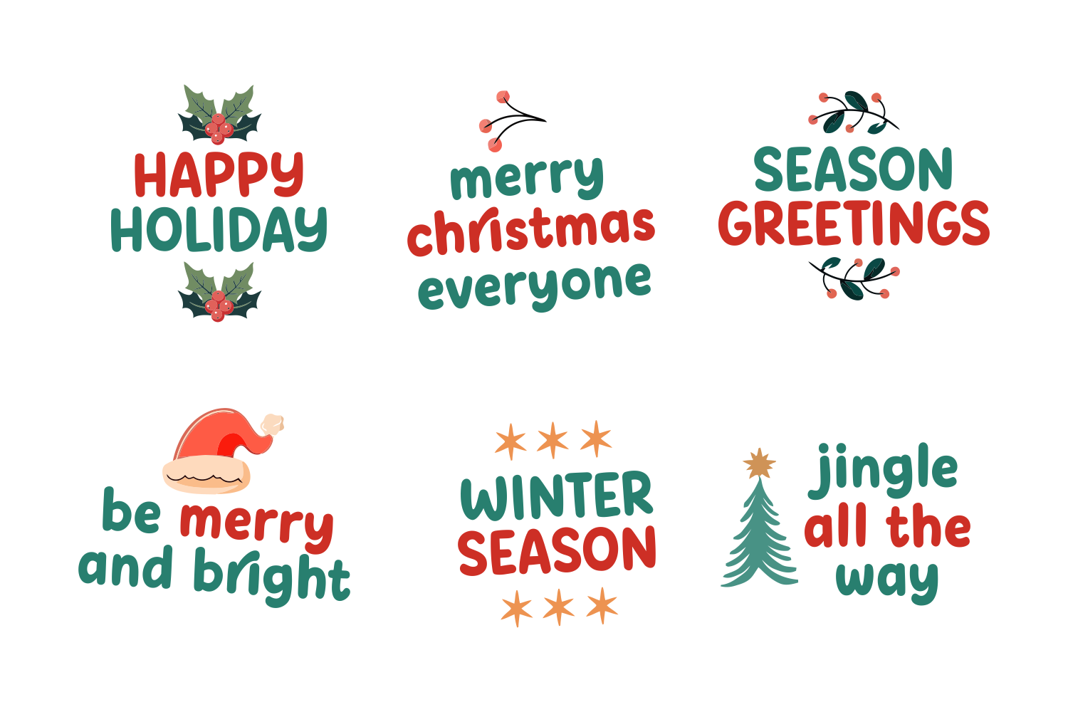 Merry Sprinkles Font - photo 6