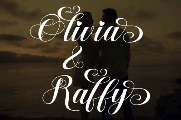 Murahthat Calligraphy Font PNG with transparent background - Preview 3