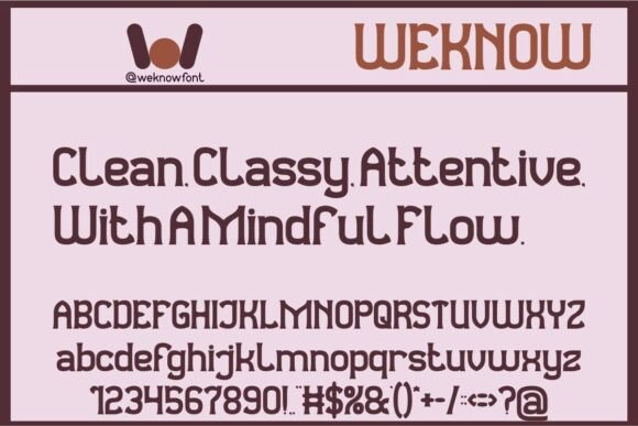 Observant and Aware Font PNG with transparent background - Preview 1