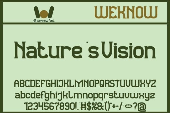 Observant and Aware Font PNG with transparent background - Preview 2