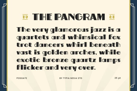 Postgate Font PNG with transparent background - Preview 6