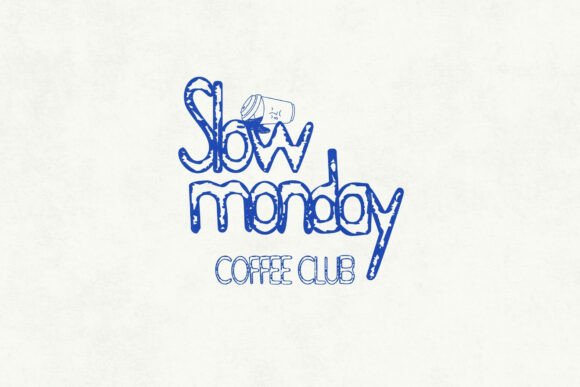 Quirkstroke Font PNG with transparent background - Preview 5
