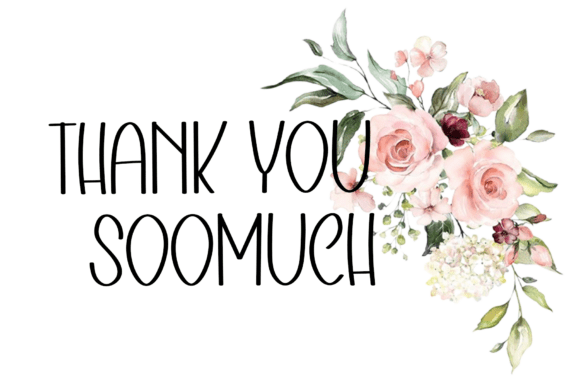 Remember Things Font PNG with transparent background - Preview 5