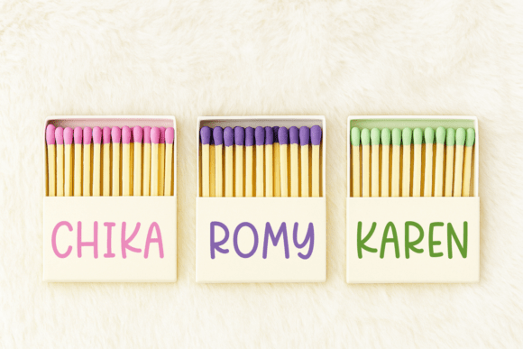 Saturday Honeymoon Font PNG with transparent background - Preview 3