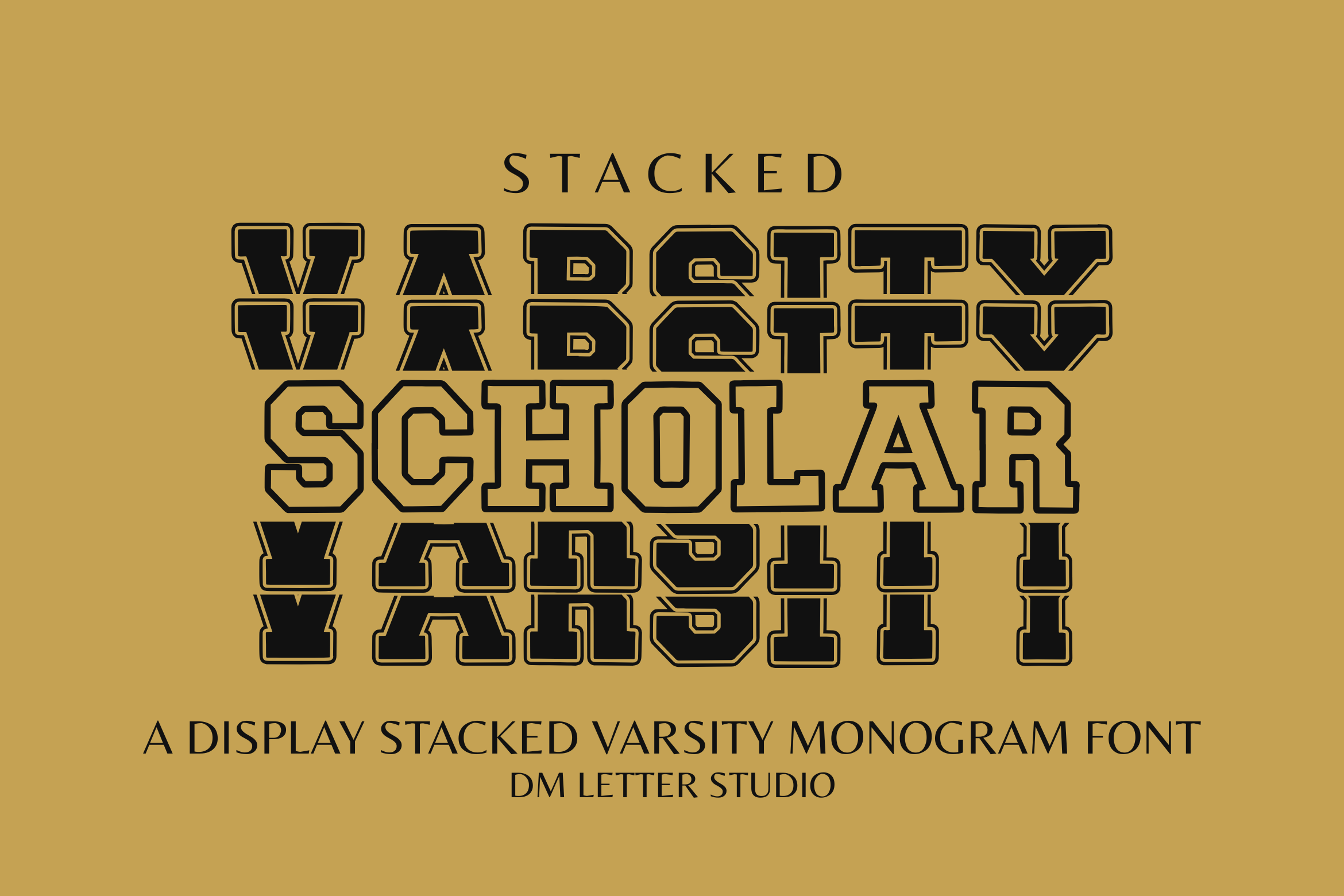 Scholar Varsity Font
