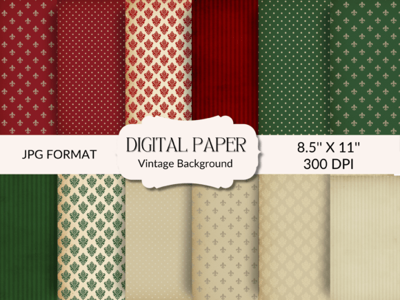 Vintage Distressed Christmas Backgrounds