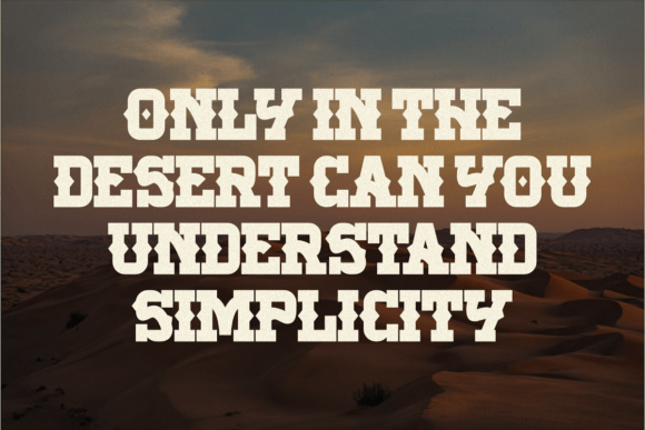 Believe Western Font PNG with transparent background - Preview 2