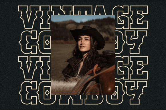 Believe Western Font PNG with transparent background - Preview 4