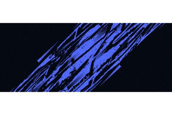 Blue and Black Grunge Background