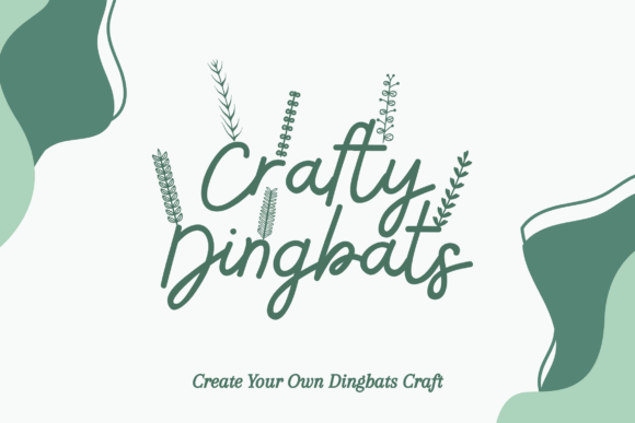 Crownleaf Dingbat Font - Preview 1