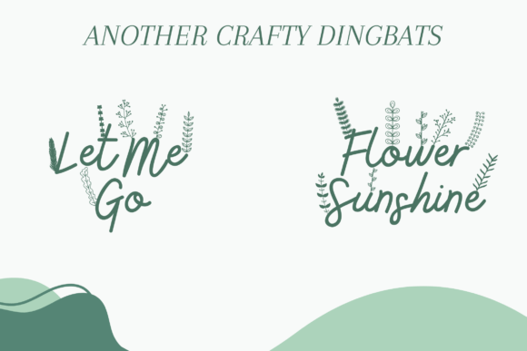 Crownleaf Dingbat Font - Preview 2